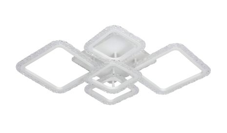 Потолочная светодиодная люстра VALESO акрил/металл белая RGB 2966/5 RGB WT