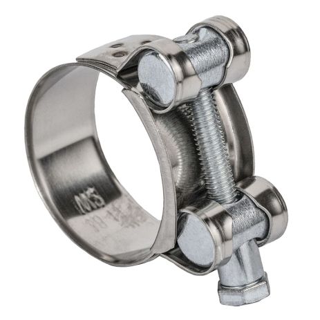 Хомут силовой нержавеющий 20мм Ø38-41мм SIGMA 2508131