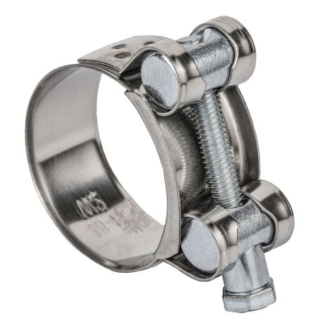 Хомут силовой нержавеющий 20мм Ø38-41мм SIGMA 2508131