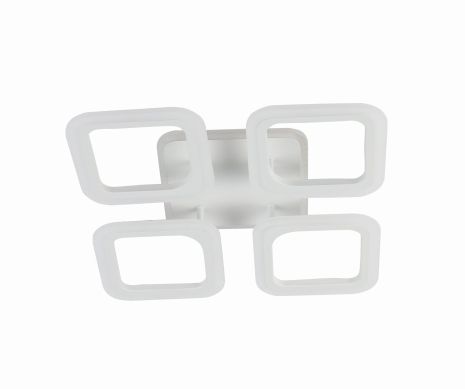 Люстра потолочная светодиодная VALESO Акрил/Металл Белый RGB 64W 2055/4 Люстра потолочная светодиодная VALESO Акрил/Металл Белый RGB 64W 2055/4