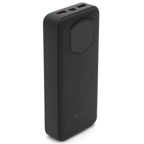 ACL Powerbank PW-140 (PD 20W + QC3.0 22.5W/Type-C/Lightning/20000 mAh) Black
