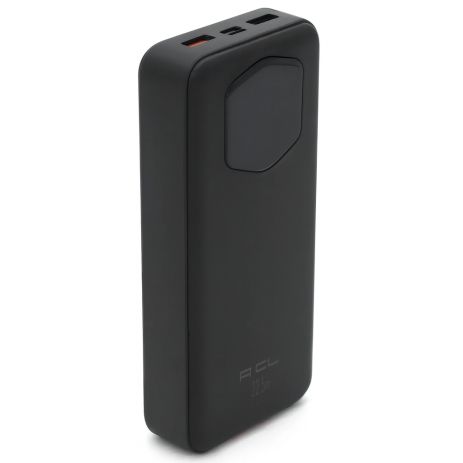 Повербанк ACL PW-140 (PD 20W + QC3.0 22.5W/Type-C/Lightning/20000 mAh) Black