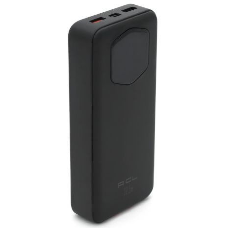 Powerbank ACL PW-140 (PD 20W + QC3.0 22.5W/Type-C/Lightning/20000 mAh) Black