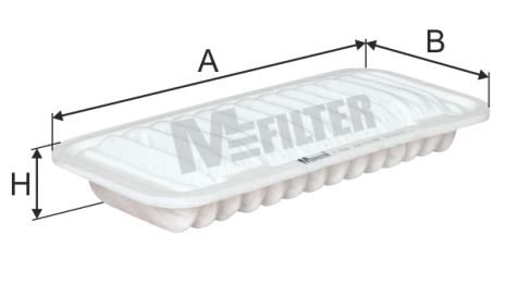 Фільтр повітряний M-FILTER (K7044) для PEUGEOT 107, CITROËN C1, DAIHATSU SIRION Фільтр повітряний M-FILTER (K7044) для PEUGEOT 107, CITROËN C1, DAIHATSU SIRION