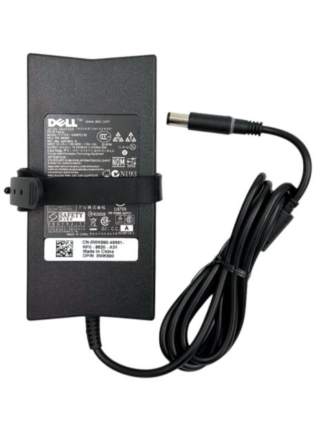 Оригинальный сетевой блок питания для ноутбука Dell XPS 19.5V 4.62A 90W 7.4*5.0 mm Slim