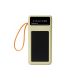 Powerbank ACL SOLAR PW-141 (PD 20W + QC3.0 22.5W/Type-C/Lightning/Micro/20000 mAh) Beige