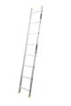 Лестница алюминиевая односекционная приставная 8 ступеней h=3500 мм max 150 кг MASTERTOOL 79-1508
