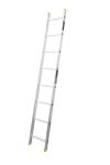 Лестница алюминиевая односекционная приставная 8 ступеней h=3500 мм max 150 кг MASTERTOOL 79-1508