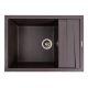 Кухонна мийка гранітна матова 7050 CASCADA VALESO Гренадін