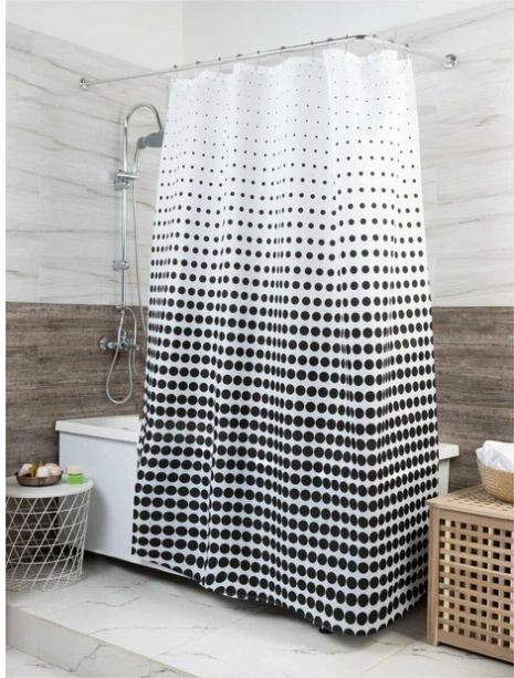Шторка для ванної кімнати Miranda Anka 180x200 см Шторка для ванної кімнати Miranda Anka 180x200 см