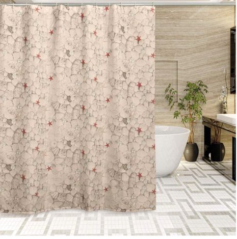 Шторка для ванної кімнати Miranda Pearl beige 180*200 cм Шторка для ванної кімнати Miranda Pearl beige 180*200 cм