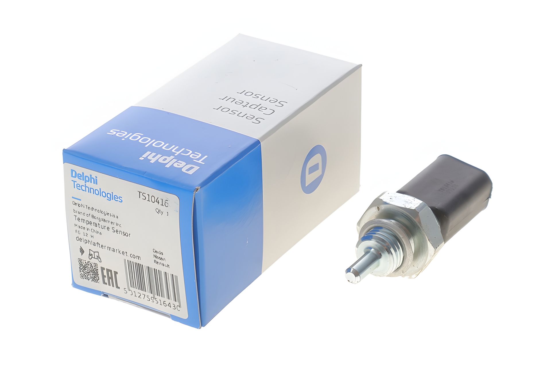 Температурний датчик для DACIA SANDERO, NISSAN TERRANO, OPEL VIVARO - DELPHI (TS10416) Температурний датчик для DACIA SANDERO, NISSAN TERRANO, OPEL VIVARO - DELPHI (TS10416)