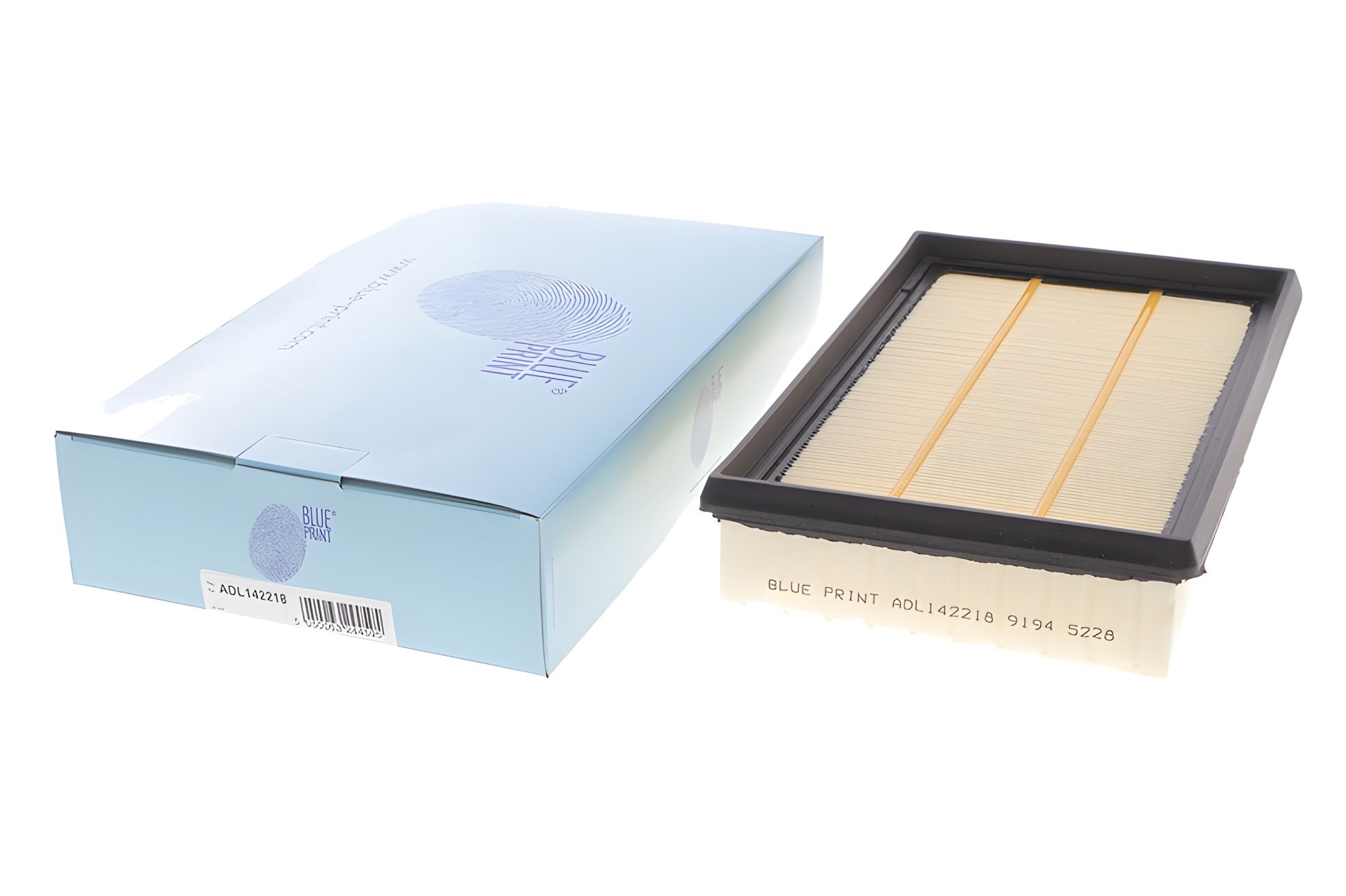 Фільтр повітряний VW JETTA, FIAT STILO, BLUE PRINT (ADL142218), висока продуктивність Фільтр повітряний VW JETTA, FIAT STILO, BLUE PRINT (ADL142218), висока продуктивність