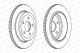 Диск тормозной JEEP JEEP GRAND CHEROKEE, JEEP GRAND CHEROKEE, FERODO (DDF2095C)