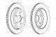 Диск гальмівний JEEP JEEP GRAND CHEROKEE, JEEP GRAND CHEROKEE, FERODO (DDF2095C) - Надійне гальмування