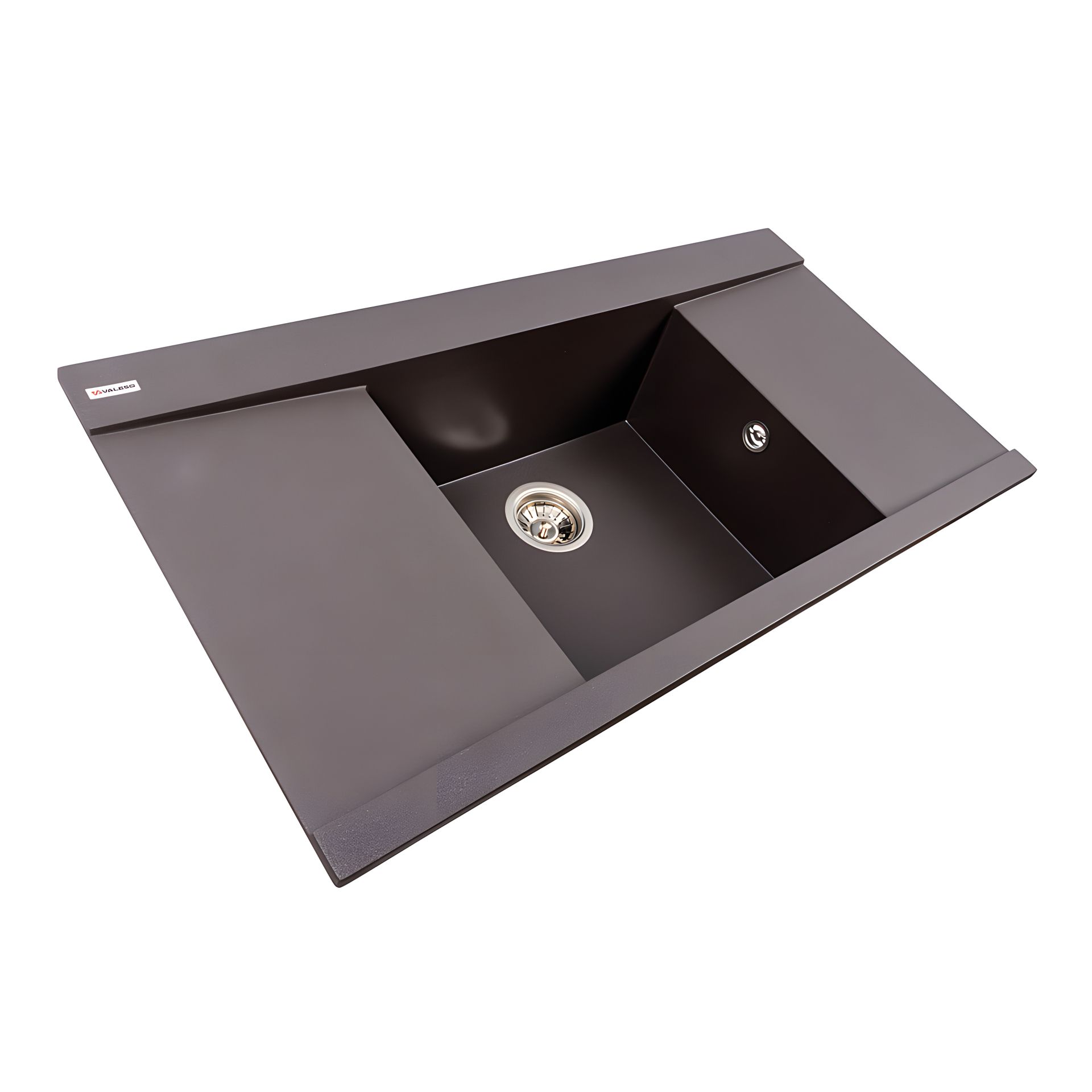 Гранитная мойка для кухни VALESO 9651 ATLAS матовый Гренадин Гранитная мойка для кухни VALESO 9651 ATLAS матовый Гренадин
