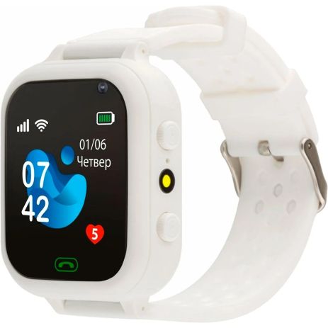 Детские смарт-часы AmiGo GO009 Camera+Led White UA UCRF