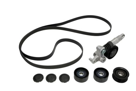 Роликовий модуль натягувача ременя, к-кт AUDI A6 AVANT, GATES (K016PK2490) високої якості Роликовий модуль натягувача ременя, к-кт AUDI A6 AVANT, GATES (K016PK2490) високої якості