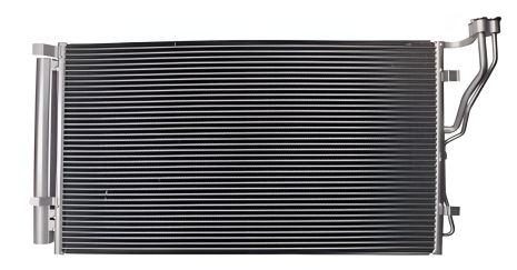 Радиатор кондиционера для Kia Optima 2.0, 2.4 (11-), Sonata (10-) AT, MT (P22205) TANGUN