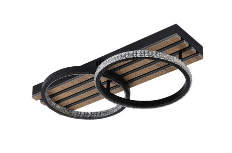 Стельова люстра світлодіодна VALESO 3302/2 LED димерна