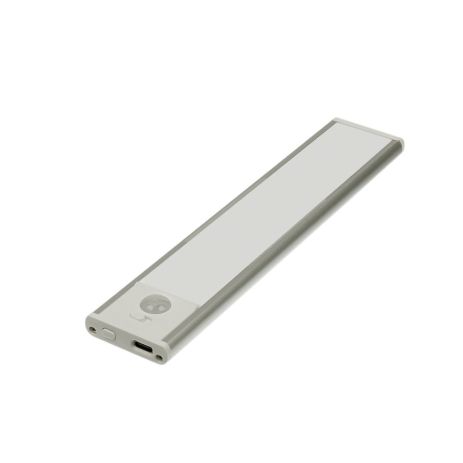 LED светильник L1007-20S с аккумулятором, датчиком движения и освещенности 40*10*200mm 1000mAh