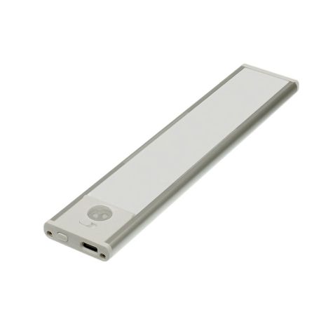 LED світильник L1007-30S з акумулятором, датчиком руху та освітленості, 40*10*300mm, 1500mAh