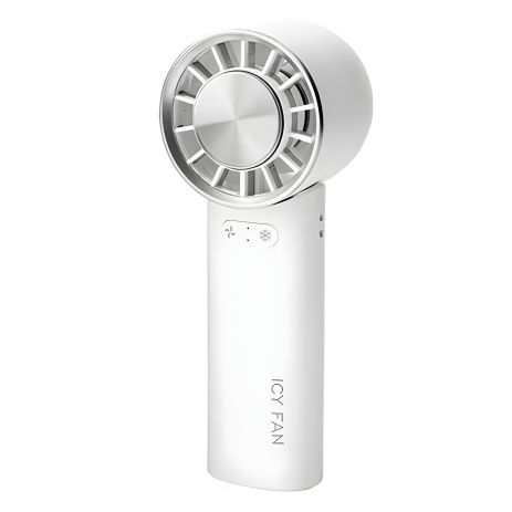 Бездротовий ручний вентилятор C03 з охолоджуючим елементом, 5W, 2000mAh, білий