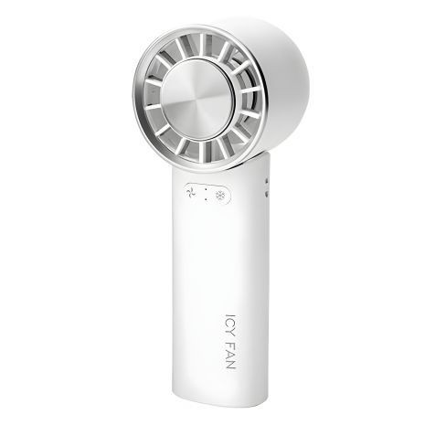 Беспроводной ручной вентилятор C03 с охлаждающим элементом белый Беспроводной ручной вентилятор C03 с охлаждающим элементом белый