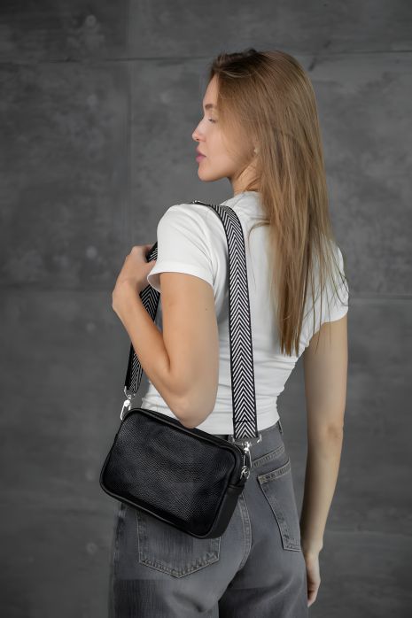 Жіноча крос-боді сумка з натуральної шкіри флотар, SKILL Жіноча крос-боді сумка з натуральної шкіри флотар, SKILL