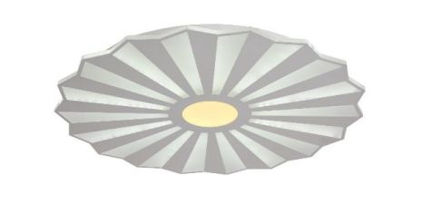 Люстра светодиодная акриловая Sirius N 6682-580 152W WT