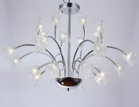 Люстра галогенова Sirius модель Ш 1253/24 (24 лампочки)