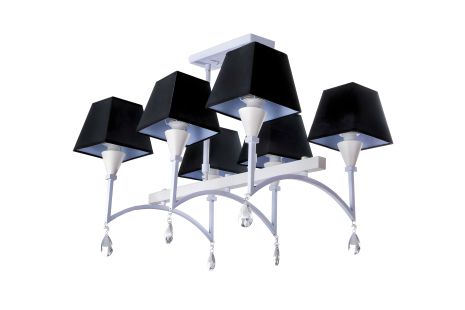 Класична люстра Sirius Д ТС1833-6 на 6 плафонів