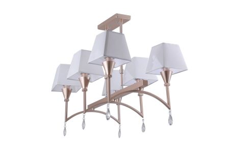 Класична люстра Sirius Д ТС1834-6 на 6 плафонів Класична люстра Sirius Д ТС1834-6 на 6 плафонів