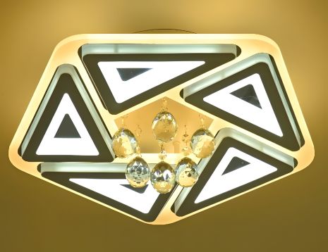 Світлодіодна акрилова люстра Sirius Ш 55415/500 210W