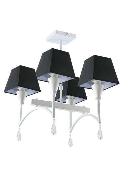 Класична люстра Sirius Д ТС1833-4 на 4 плафони Класична люстра Sirius Д ТС1833-4 на 4 плафони