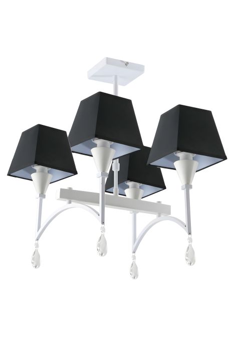 Классическая люстра Sirius Д ТС1833-4 на 4 плафоны