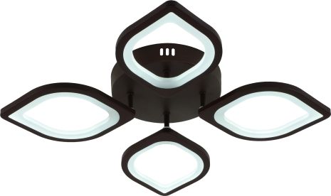 Люстра светодиодная акриловая Sirius MX10016/4B COF (80W)