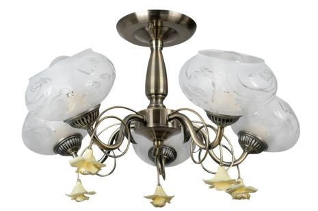 Люстра стельова Sirius Д MD73422-5 на 5 плафонів Люстра стельова Sirius Д MD73422-5 на 5 плафонів