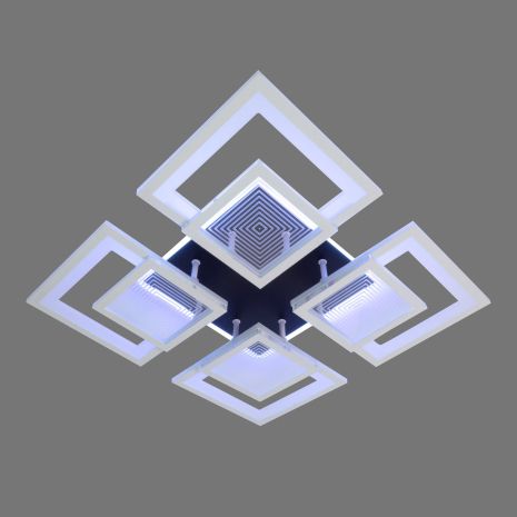 Люстра світлодіодна акрілова Sirius B VH0048/4 (168W+18W RGB) Люстра світлодіодна акрілова Sirius B VH0048/4 (168W+18W RGB)