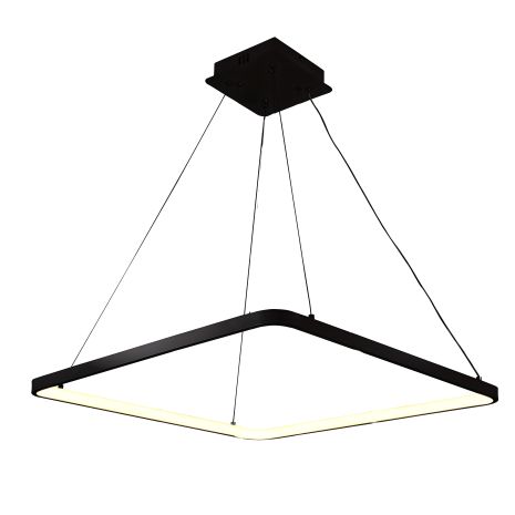 Подвесная светодиодная люстра Sirius LCD3017 BK черного цвета