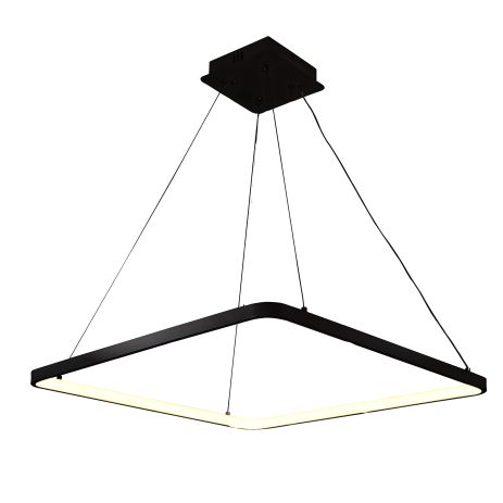 Світлодіодна підвісна люстра Sirius BK LCD3017 чорна