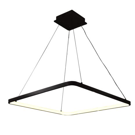 Світлодіодна підвісна люстра Sirius BK LCD3017 чорна