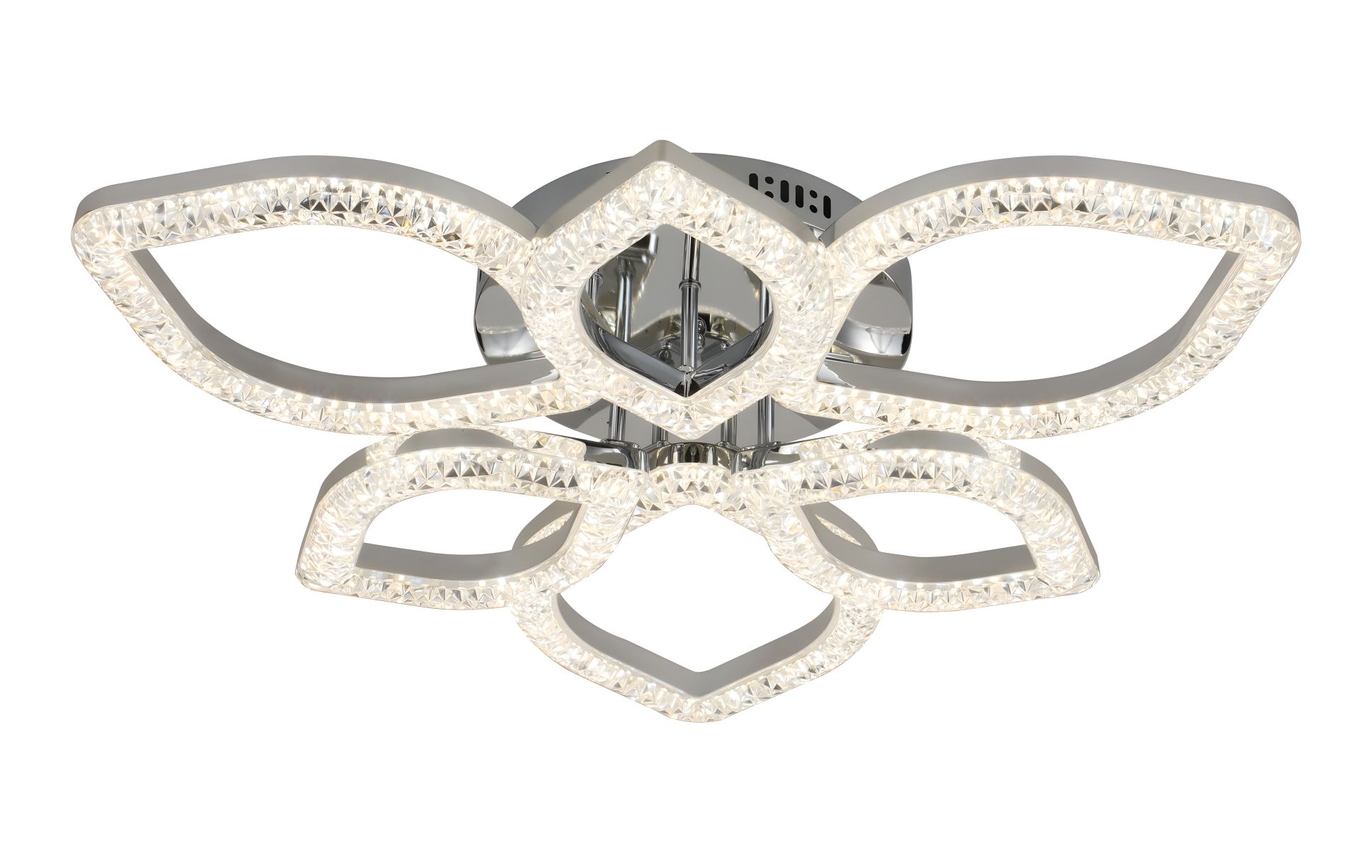 Sirius світлодіодна люстра акрилова 2721/3+3 CR 72W*2 Sirius світлодіодна люстра акрилова 2721/3+3 CR 72W*2