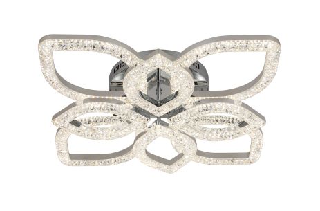 Люстра светодиодная Sirius акриловая 2721/4+4 CR 96W*2 Люстра светодиодная Sirius акриловая 2721/4+4 CR 96W*2