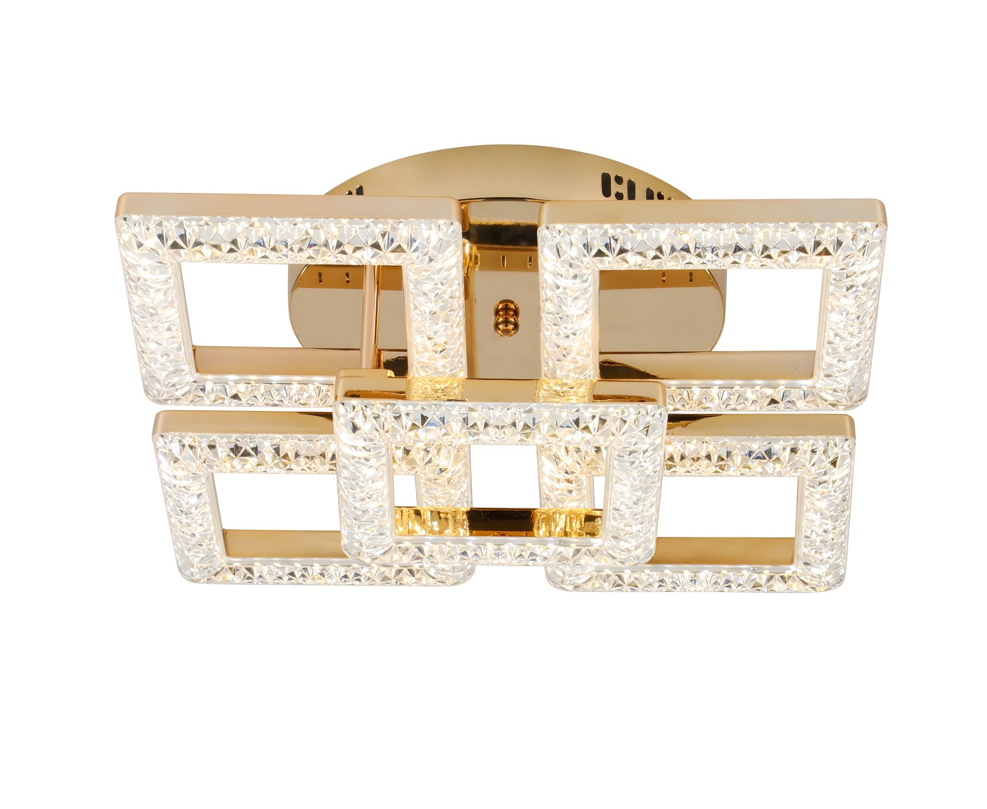 Світлодіодна акрилова люстра Sirius 2726/4+1SM GD 50W*2 Світлодіодна акрилова люстра Sirius 2726/4+1SM GD 50W*2