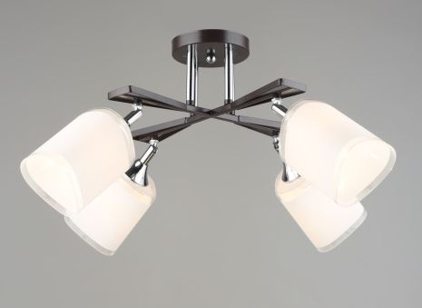 Люстра декоративная Sirius B N5959/4 COFFEE+CR Люстра декоративная Sirius B N5959/4 COFFEE+CR