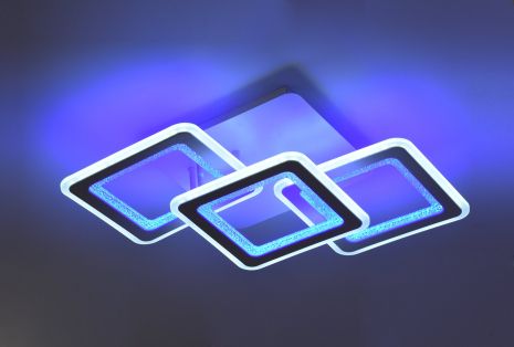 Люстра світлодіодна Sirius 77617/2+1 біла