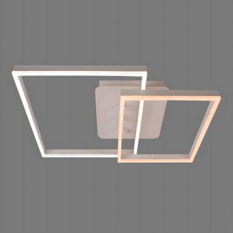 Акриловая светодиодная люстра Sirius DK5809/2 WH 128W Акриловая светодиодная люстра Sirius DK5809/2 WH 128W