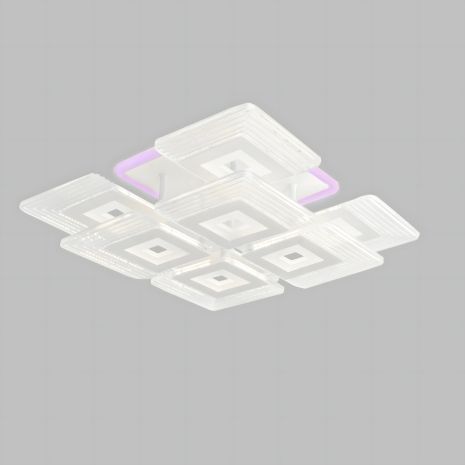 Светодиодная акриловая люстра Sirius B YH393/8 (176W+16W)