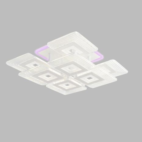 Люстра светодиодная акриловая Sirius B YH393/8 (176W+16W)